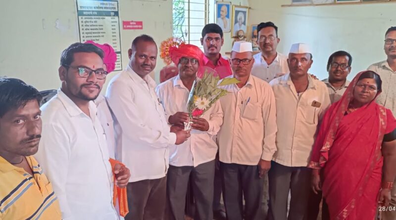 Rajendra Auti unopposed as Upsarpanchap of Salvadgaon